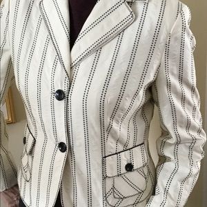Apriori dressy jacket cream and black price drop